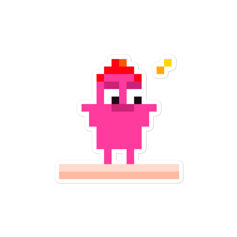 Ember — Sunset Wave Sticker