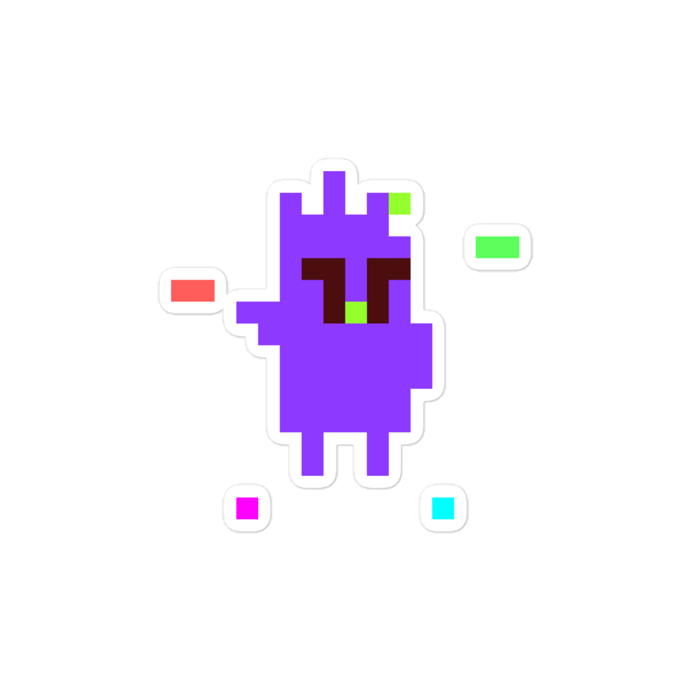 Glitch — Cyber Punk Sticker