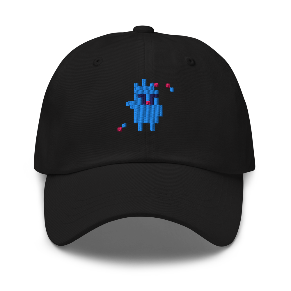 Glitch — Neon Nights Dad Hat