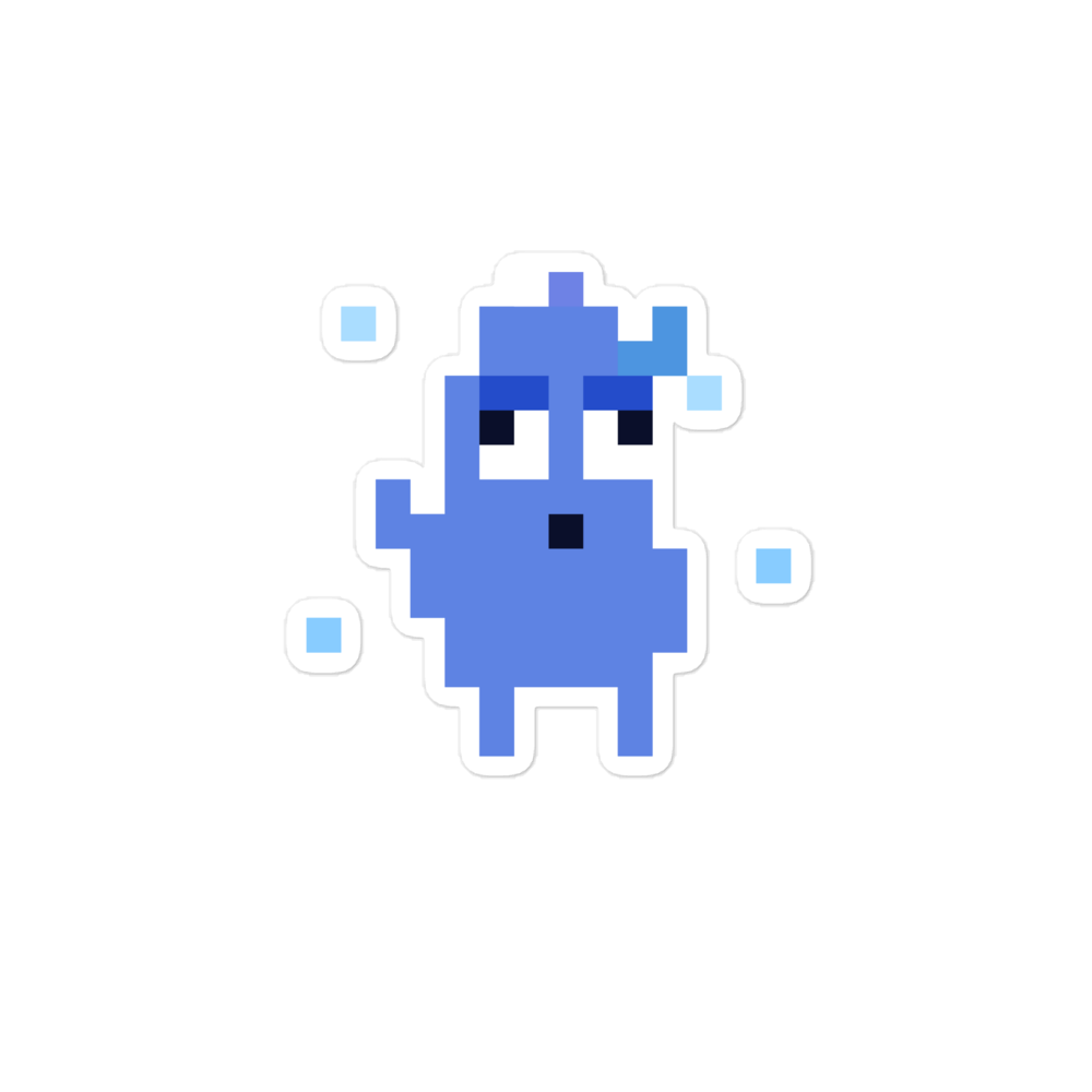 Oops — Arctic Frost Sticker