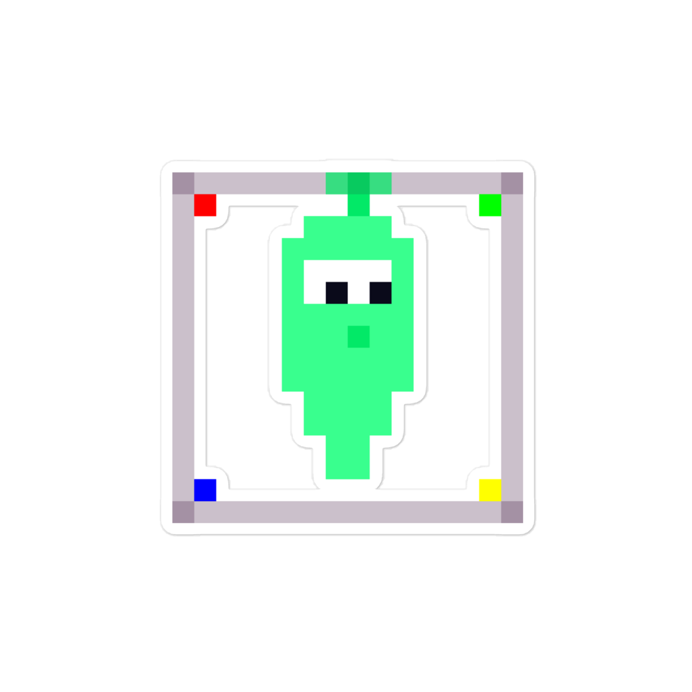 Sprout — Retro Arcade Sticker